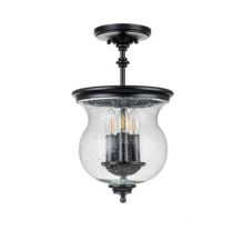 Pickering_lane oprawa sufitowa 3xE14 8W czarna